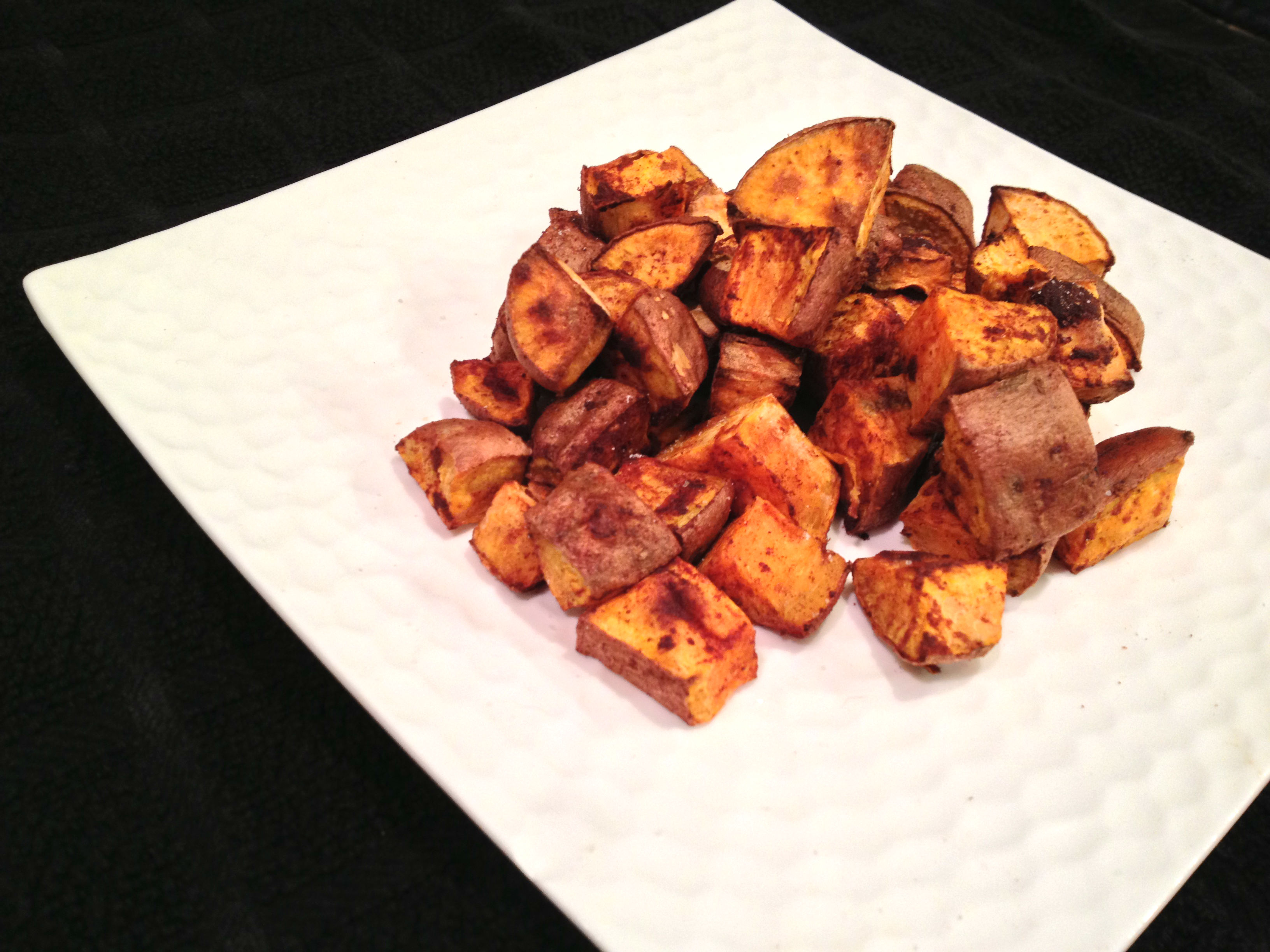 Cinnamon Roasted Sweet Potatoes (Learn. Act. Live. Love)