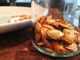 Be Stitched Baking {Roasted Pumpkin Seeds}